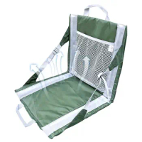 Bleacher Cushion With Backrest Foldable Stadium Seat Stable Support Bench Chair Cushion Bleacher Chair For Picnics Beach Fishing