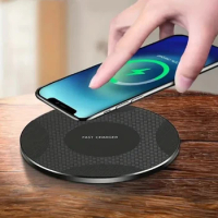 10W Fast Wireless Charger for Xiaomi Redmi K50 Ultra Note 11 ProOnePlus 12 Huawei Mate30Pro Wireless Charging Pad Indicator