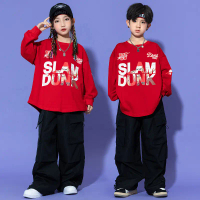 Quần Túi Hộp Hợp Xu hướng Hip-Hop, Cho Trẻ Em, Mùa Thu Và Mùa Đông, Hàng Mới Về, Trang Phục Khiêu Vũ