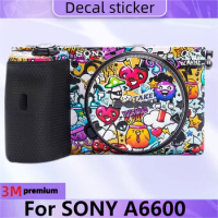 For SONY A6600 Camera Body Sticker Protective Skin DecalVinyl Wrap Film Anti-Scratch Protector Coat
