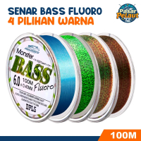 PASAR PELAUT Tali Pancing Bass FLUOROCARBON 100M  Senar Pancing Strength 4.20kg-16.5kg Sangat kuat
