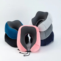 Memory Cotton U-Shaped Pillow Gift Wholesale Cross Border Storage Travel Memory Cotton U-Shaped Pill
