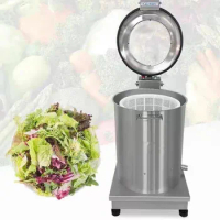 Household Commercial Vegetable Dehydrator Creative Electric Water Salad Spinner Fruit Drain Basket Dryer Machine