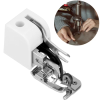 Sewing Machine Presser Foot With Side Cutter Domestic Press Feet For Handhelds Brother/Singer Sewing Machines Overlock Parts