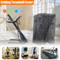 Foldable Treadmill Rain Cover Outdoor Running Jogging Machine Dust Shelter Fitness Equipment Protection Supplies With Drawstring
