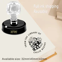 Personalized Book Embosser Custom Library Embosser Seal Customized