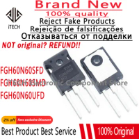 10pcs/lot Original 60N60 IGBT FGH60N60 SFD FGH60N60SFD FGH60N60SMD FGH60N60UFD UFD SMD Transistor 100% New and Genuine
