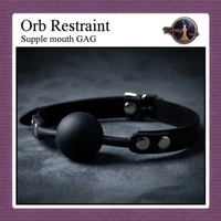 Midnight Ball Gag Rubber