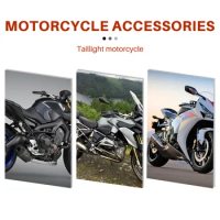 Motorcycle Integrated Led Tail Light Turn Signal Clear For Yamaha Mt-09 Fz-09 Mt-09 Tracer/ Tracer 900 Tracer 700