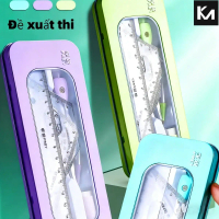 Bộ thước kẻ đa năng, bộ thước kẻ và compa, đồ dùng học tập, thước kẻ, thước kẻ thi
