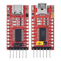 Mô-đun chuyển đổi USB sang TTL mini loại C FT232RL FT232 FTDI USB 3.3V 5.5V sang mô-đun điều chỉnh n
