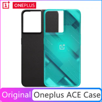 Official Oneplus ACE Case Official Protective Cover Sandstone Black Bumper Lightning Cyan For Oneplus ACE