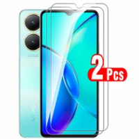 2pcs full cover screen protectors tempered glass for vivo Y27 4G 5G phone films for Vivo y27 y 27 27y vivoy27 protective glass