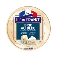 【ILE DE FRANCE 法蘭希】法國 藍紋布里乾酪 125g(BRIE Blue 藍黴起司 乳酪)