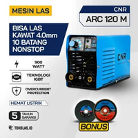 Mesin Las 450 900 Watt ARC MMA 120 Ampere Daesung Jasic CNR IGBT CNR ARC 120 M