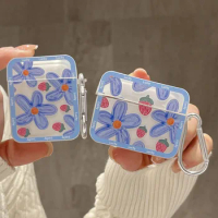 Cute Flowers Case For Airpods 2 1 Silicone Wireless Headphone Cases For Airpods Pro 3 Earphone Protective Cover Accessories Box