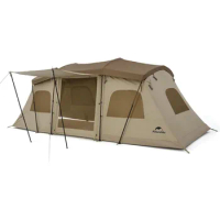 Village Camping Tent for 4 Person 6 Person 8 Person, 4 Season Instant Camp Tent