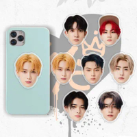 Kpop HD Photo Head Portrait Phone Stand Transparent Acrylic Stretchable Mobile Phone Holder JAKE JAY Cellphone Mount Fans Gift