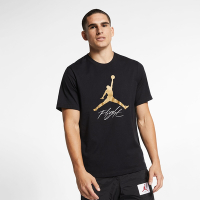 NIKE 上衣 男款 短袖上衣 運動 AJ 喬丹 AS JUMPMAN FLIGHT HBR TEE 黑 AO0665-011