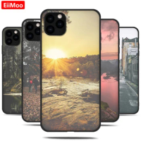 EiiMoo Silicone Phone Case For iPhone 11 12 13 Cover Soft TPU For iPhone 11 12 13 Pro Max Back Cover For iPhone 11Pro Max Case