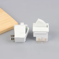 2/3Pin Refrigerator Door Lamp Light Switch For Freezer Parts AC 5A 125V/5A 125V Universal Fridge Household Accessories White