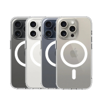 UNIU iPhone 15 Pro /15 Pro Max EUV PRO 變色透明殼 按鍵磁吸版 6.1/6.7吋(霧面磁吸款/全透明磁吸款)