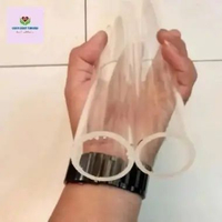 Pipa Akrilik Bening Tabung uk ID 34 mm x OD 40 mm 120 cm