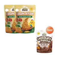 [B2G1] - Buy 2 Alamii Abon Ayam [80 g] Free Alamii Mini Puffs Chocolate