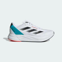 【adidas】DURAMO SPEED M 男慢跑鞋 白黑藍 IE9674-UK7.5=26cm