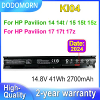 DODOMORN KI04 For HP Pavilion 14 14t 15 15t 15z 17 17t 17z HSTNN-DB6T HSTNN-LB6T HSTNN-LB6S HSTNN-LB6R Laptop Battery 41Wh