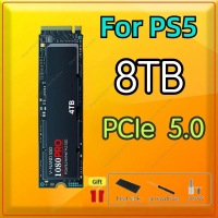 100% Original 1080 PRO SSD M.2 2280 8TB 4TB 2TB 1TB NVMe PCIe Gen 5.0X4ภายใน Solid State Drive แล็ปท็อปเดสก์ท็อป TLC PC PS5