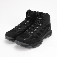 【MERRELL】Nova Sneaker Boot Waterproof 男款中筒防水運動鞋 深橄欖 橘(ML066959)