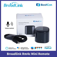 Broadlink Rm4c Mini WIFI IR Universal Smart Home Remote for Air Conditioner TV Voice Control by Alexa Google Home