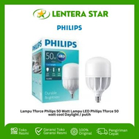 Lampu Tforce Philips 50 Watt Lampu LED Philips Tforce 50 watt cool Daylight / putih