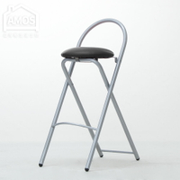 摺疊椅/吧檯椅/書桌椅 歐式簡約鐵腳摺疊椅 Amos【YAW010】