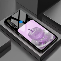 Sesuai untuk digunakan untuk RealMe 6i,Sarung pelindung telefon bimbit kalis jatuh kaca terbaja term