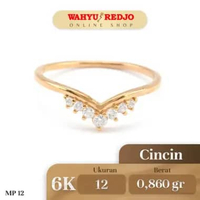 Cincin Emas Kadar 6K Wahyu Redjo CC-6K 30012067