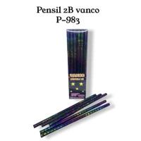12 Pcs pensil 2B vanco P-983 / pensil 2B / pensil 2B murah / pensil