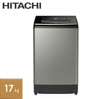 【日立 HITACHI】大容量變頻/溫水17公斤直立洗衣機-星燦銀 SF170ZFV
