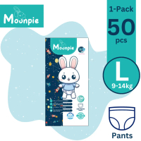 Moonpie 50 pieces Baby Diaper Pants & Tape Size S,M,L,XL,XXL Baby Diaper Pants & Tape