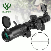 1-5x24 Compact Scope AR15 Sight Hunting Rifle Scope Tactical Optical Sight Sniper Hunting Accessories