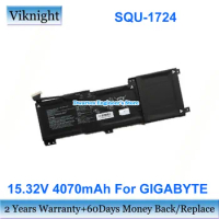 Genuine 15.32V 4070mAh 62.35Wh Battery SQU-1724 for Gigabyte AORUS 15 SA-7UK0250W WA-F74ADW W9-RT4BD XA-7FR5252W 2K716GE5