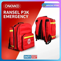 ONEMED - Tas Ransel P3K Peralatan Perlengkapan Medis | Tas Gendong Darurat Tas Mitigasi Bencana | Ba