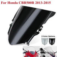 Motorcycle Windscreen For Honda CBR500R CBR 500R CBR500 500 R 2013 2014 2015 Windshield Wind Screen Shield Airflow Deflectors