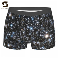 Galaxy Underwear Youth Printed Cute Trunk Sublimation Hot Polyester Boxer Brief