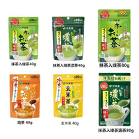 【江戶物語】ITOEN 伊藤園 靜岡縣產 抹茶入綠茶/濃茶/焙茶/玄米茶 抹茶粉 無糖綠茶粉 冷沖熱泡