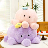 Octopus Jellyfish Cute Plushie Stuffed toy Soft Cuddle Pillow Companion Doll