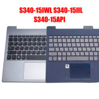 RU US Keyboard for Lenovo Ideapad S340-15 S340-15IWL S340-15IIL S340-15API Palmrest Topcase