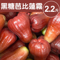 【甜露露】六龜黑糖芭比蓮霧2.2斤x1盒(約10-15顆)