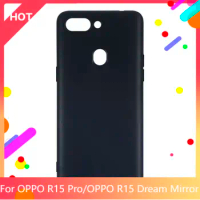 R15 Pro Case Matte Soft Silicone TPU Back Cover For OPPO R15 Dream Mirror Phone Case Slim shockproof